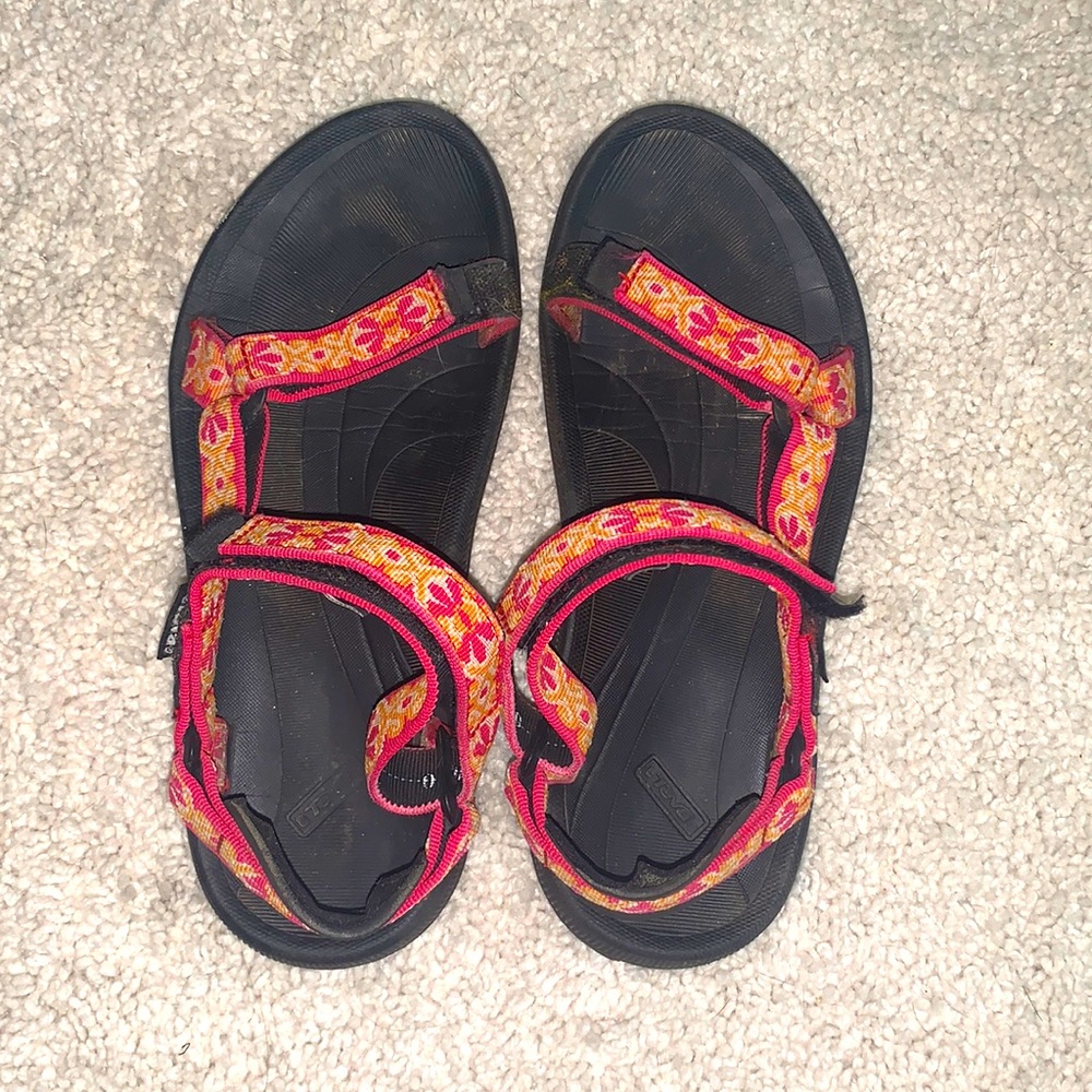 Gently used Teva’s Sandals